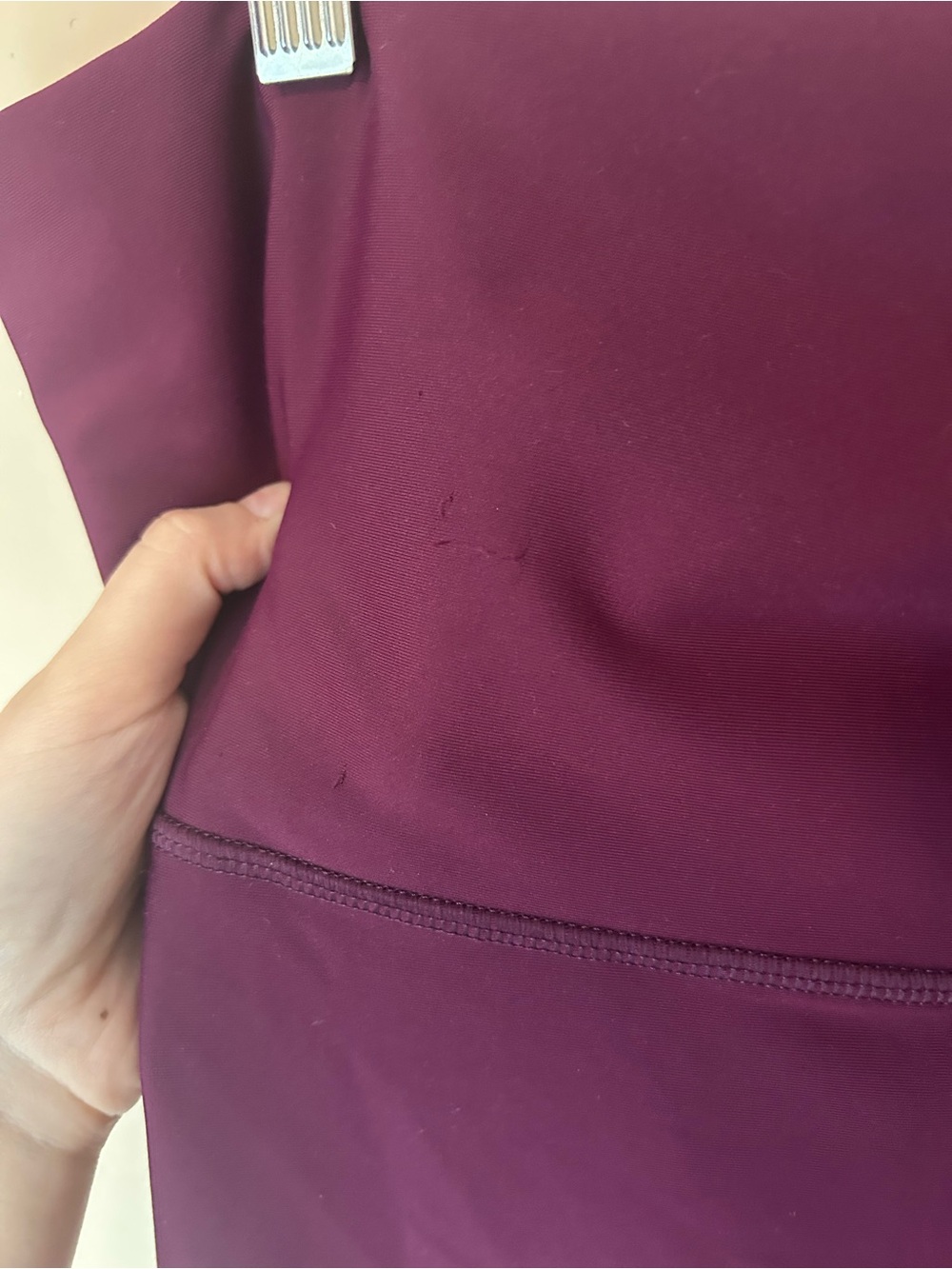 Old Navy Powersoft Extra High Rise Go Dry Leggings Size 2X Deep Purple - Picture 3 of 10